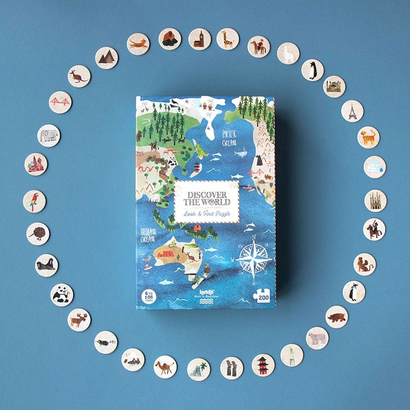 Puzzle Londji, Descopera lumea, 6-7 ani + [3]