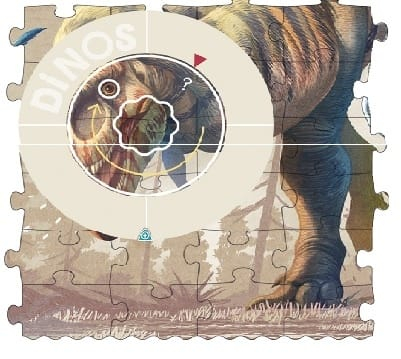 Puzzle Londji, Dino Explorer, 8-9 ani + [3]