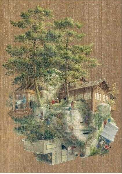 Puzzle Londji, Gradina japoneza, 8-9 ani + [2]