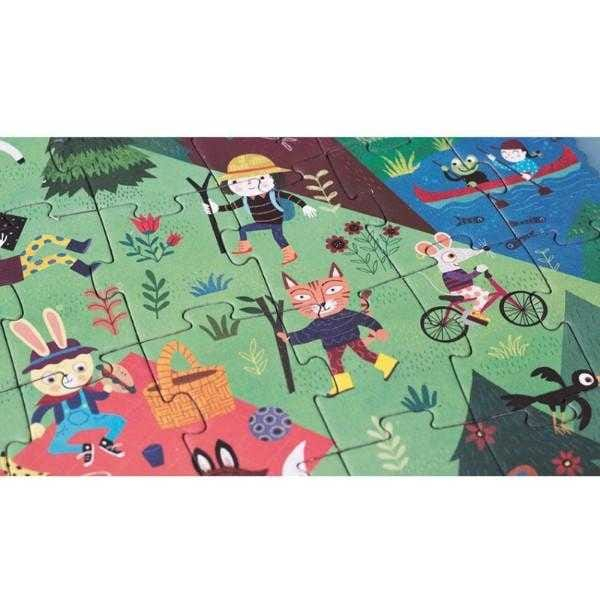 Puzzle Londji, Haideti la munte!, 2-3 ani + [2]
