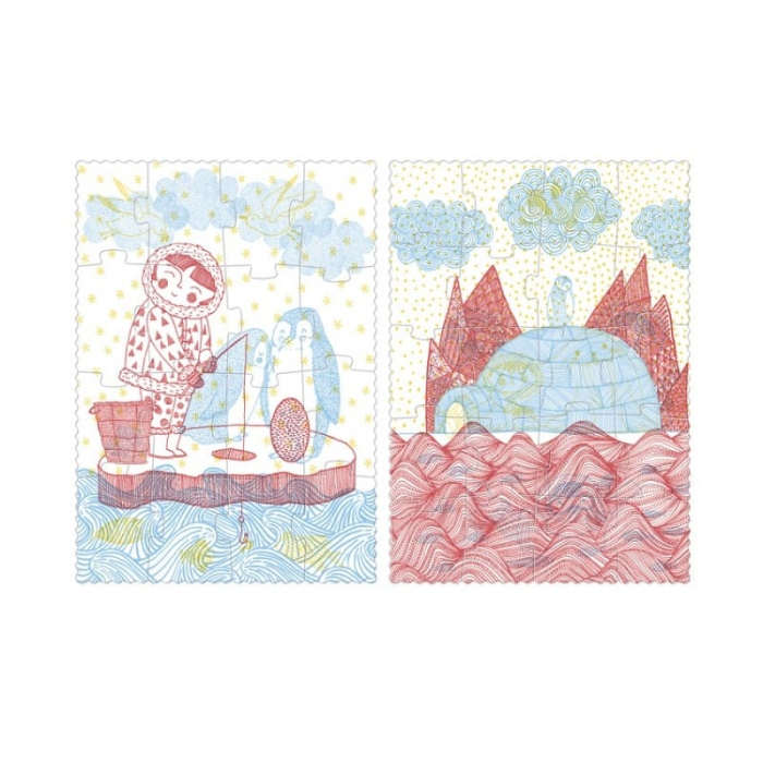 Puzzle Londji, Iglu, 2-3 ani + [2]