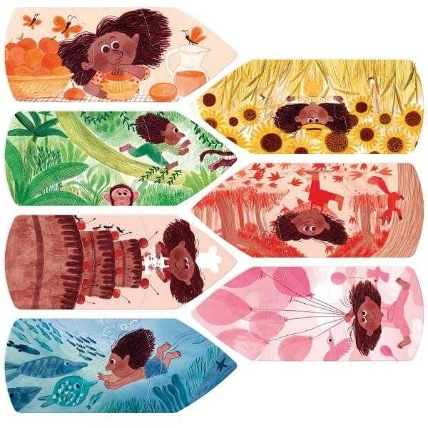 Puzzle Londji, Iubim culorile, 2-3 ani + [5]