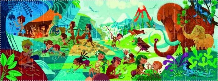 Puzzle Londji, Preistoria, 4-5 ani + [2]