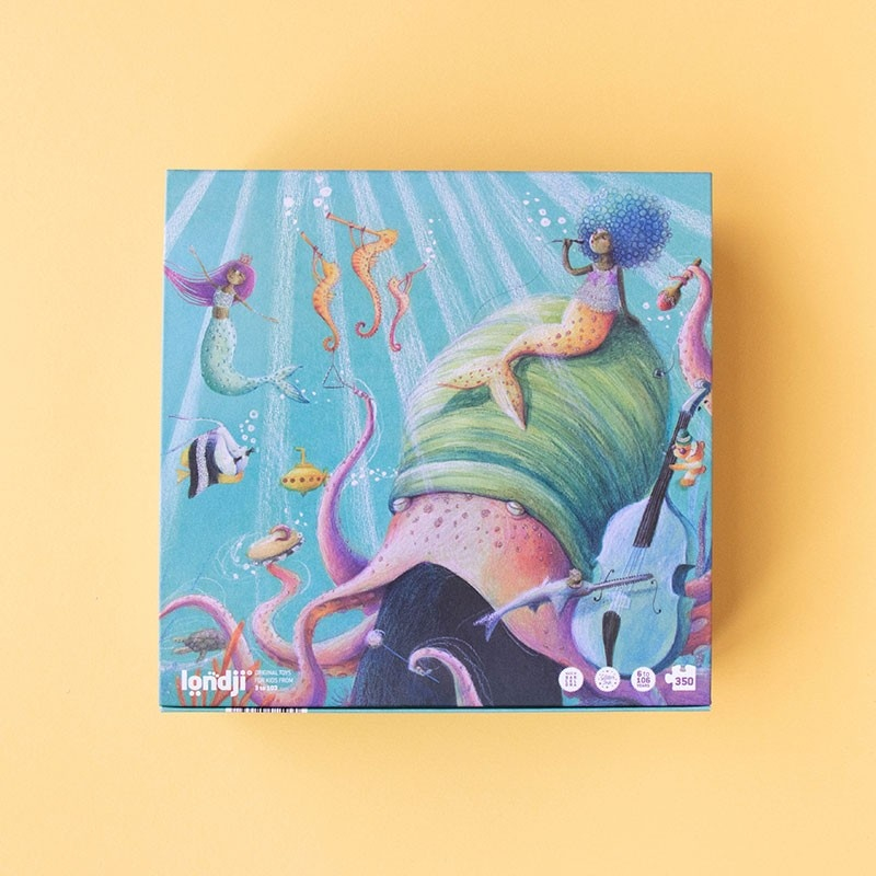 Puzzle Londji Sirena, 6-7 ani + [3]