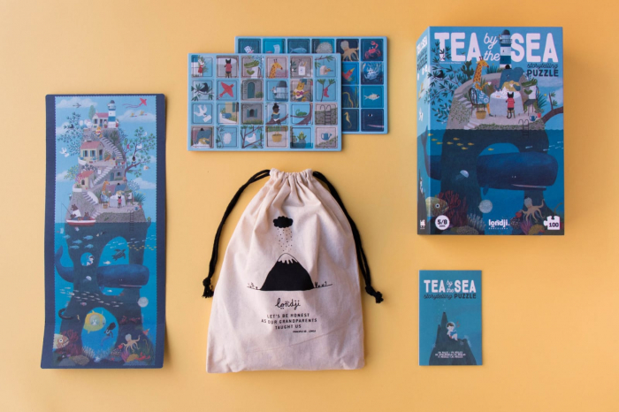 Puzzle Londji, Un Ceai fantastic, 4-5 ani + [4]