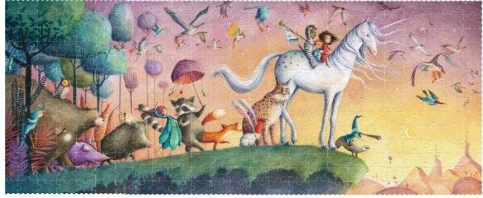 Puzzle Londji, Unicorn, 6-7 ani + [2]