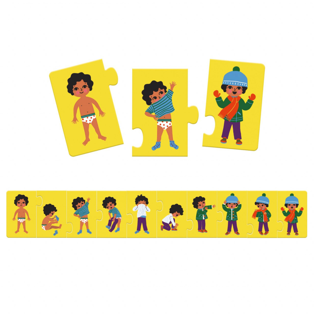 Puzzle Ma imbrac singur Djeco [3]