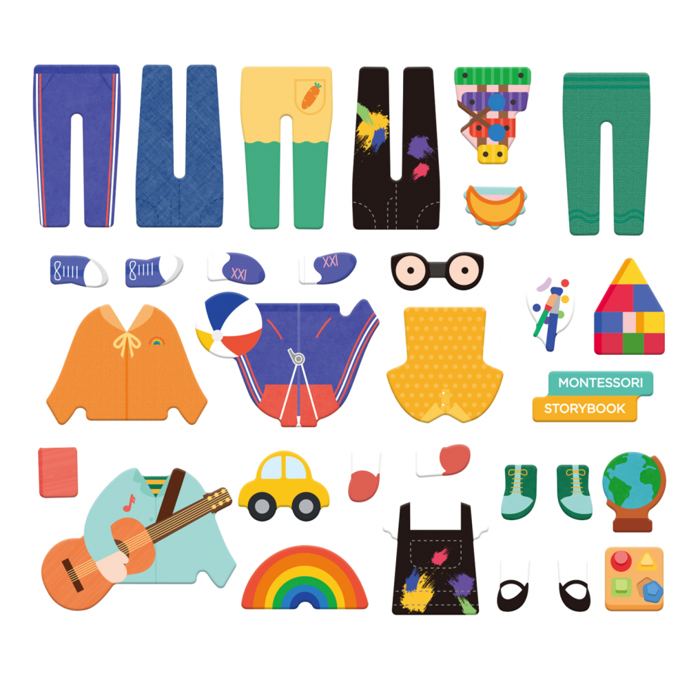 Puzzle magnetic in cutie metalica, joc de potrivire si asociere - Educatoare [8]