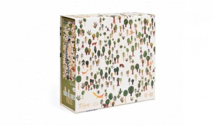 Puzzle padurea Londji, 4-5 ani + [3]