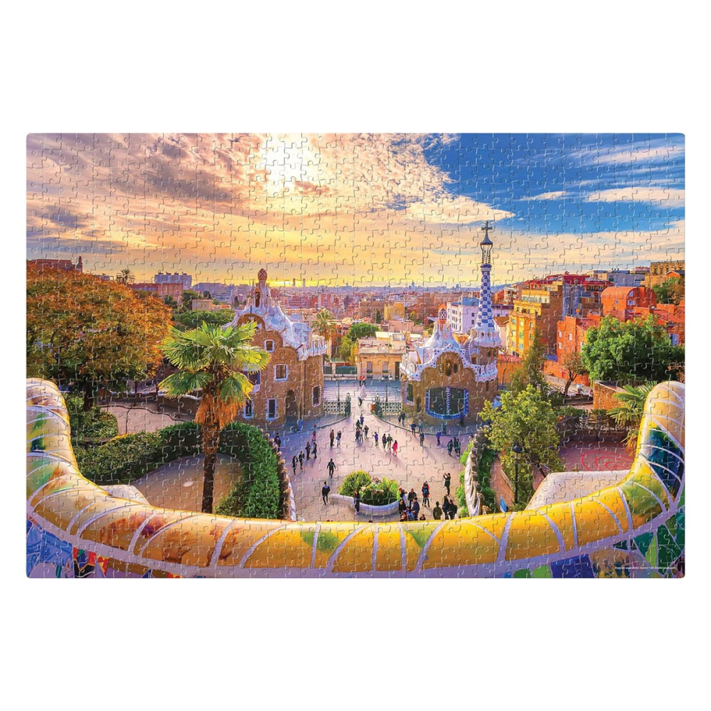 Puzzle Parcul Guell, Barcelona, 1000 piese [2]