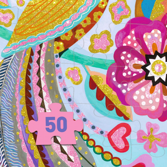 Puzzle Pasarea stralucitoare, Djeco, 2-3 ani + [2]