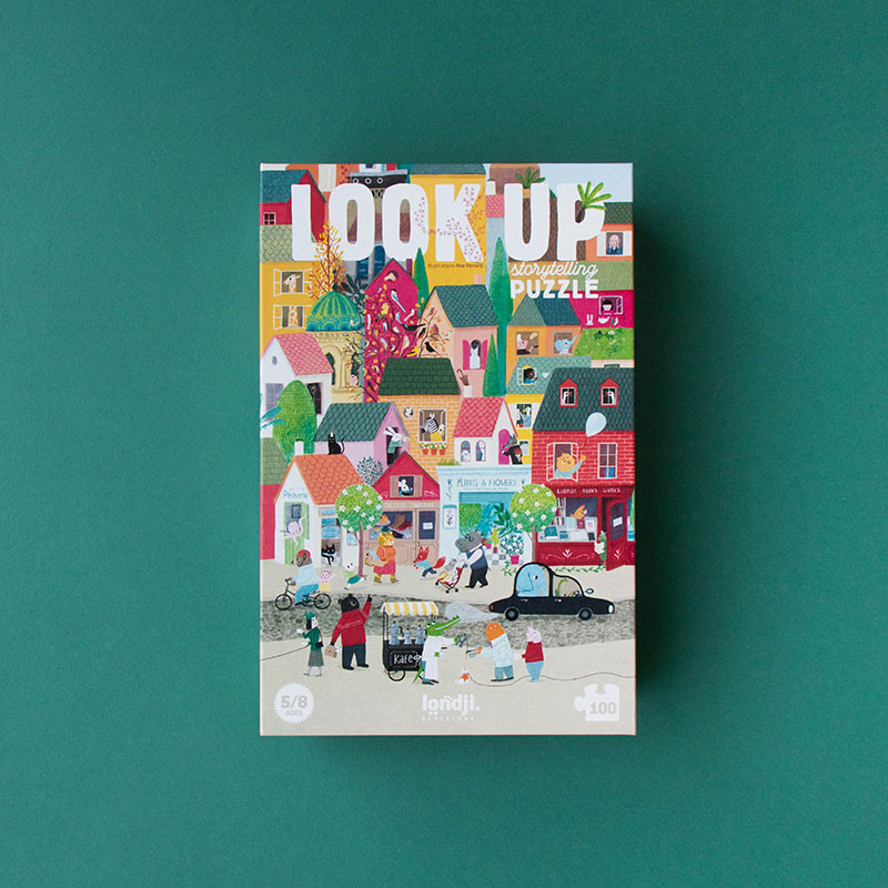 Puzzle Priveste cerul, Londji, 4-5 ani + [3]