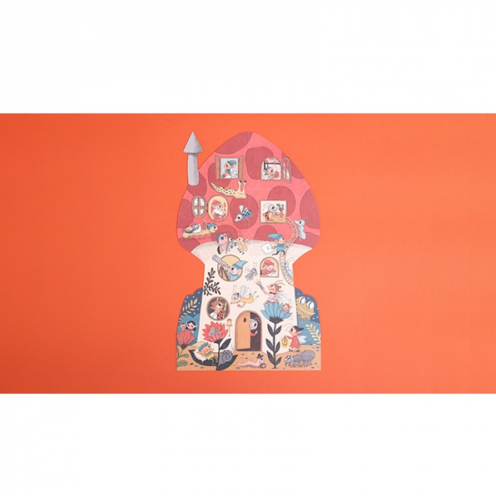 Puzzle reversibil Vise dulci, Londji, 3-6 ani [5]