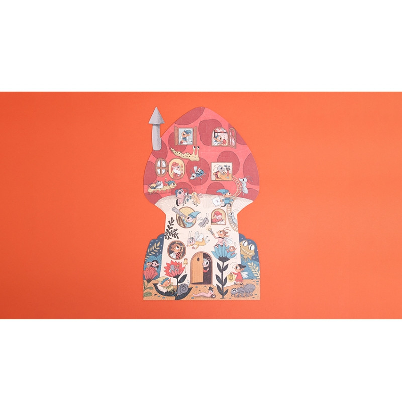 Puzzle reversibil Vise dulci, Londji, 3-6 ani [5]