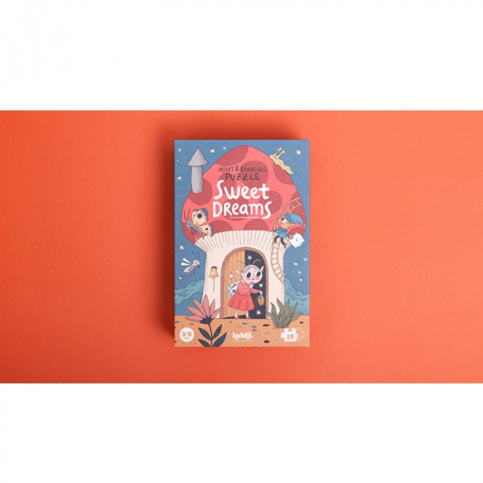 Puzzle reversibil Vise dulci, Londji, 3-6 ani [2]