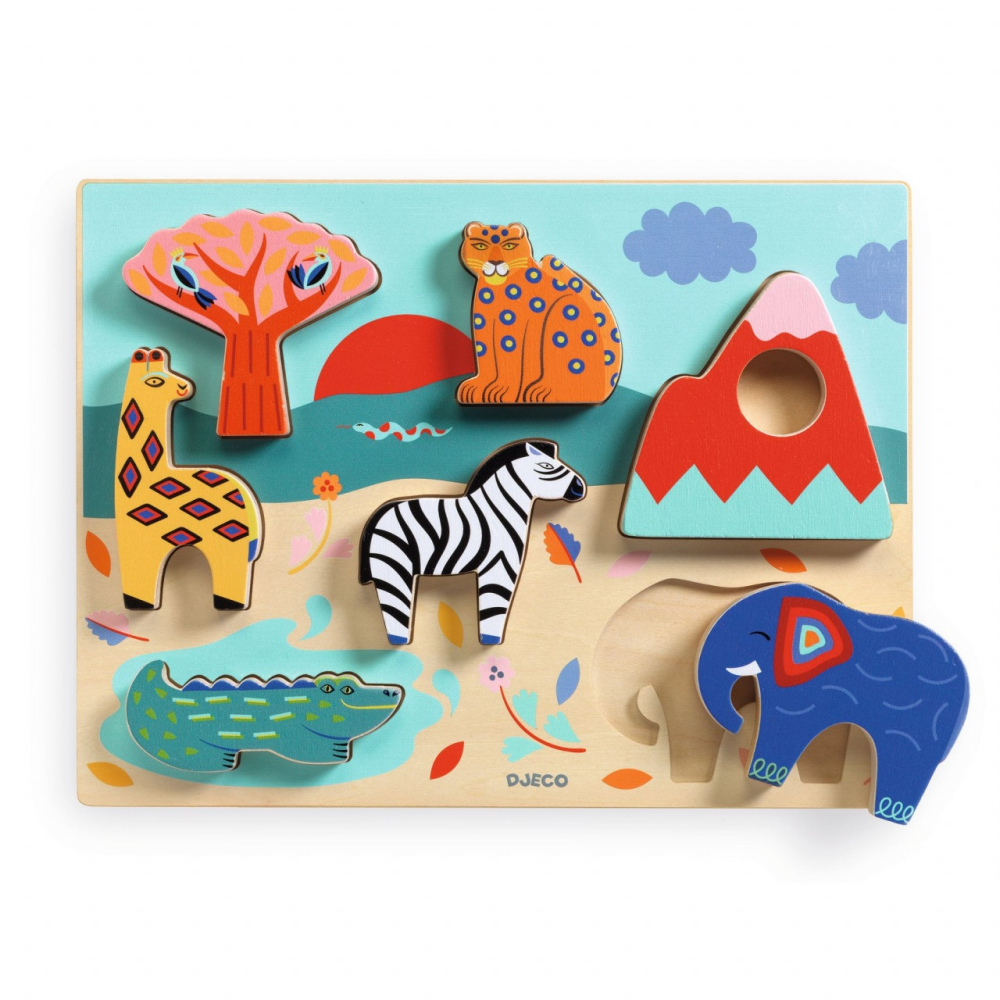 Puzzle Savana, Djeco [4]