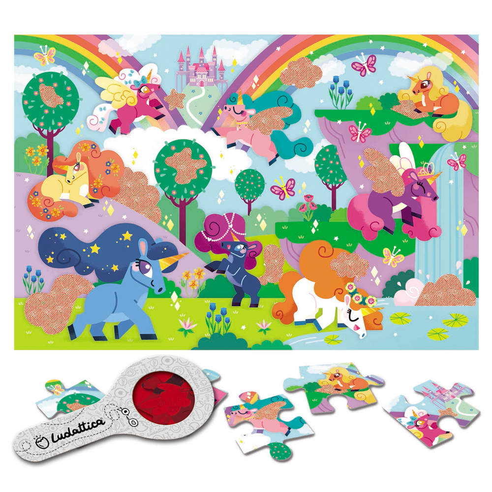 Puzzle Secret - Unicorni [3]