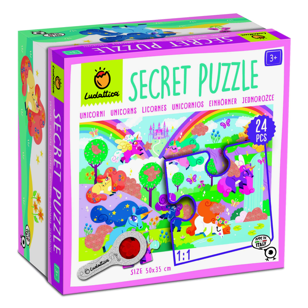 Puzzle Secret - Unicorni [1]