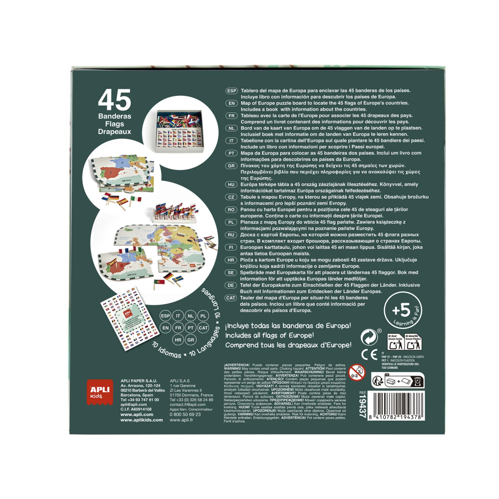 Puzzle Steagurile Europei [2]