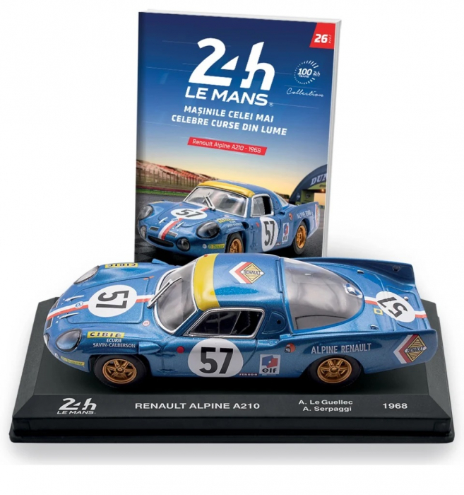 Renault Alpine A210 - 1968 - editia nr. 26 (24h Le Mans), Centauria Italy, 12 ani +