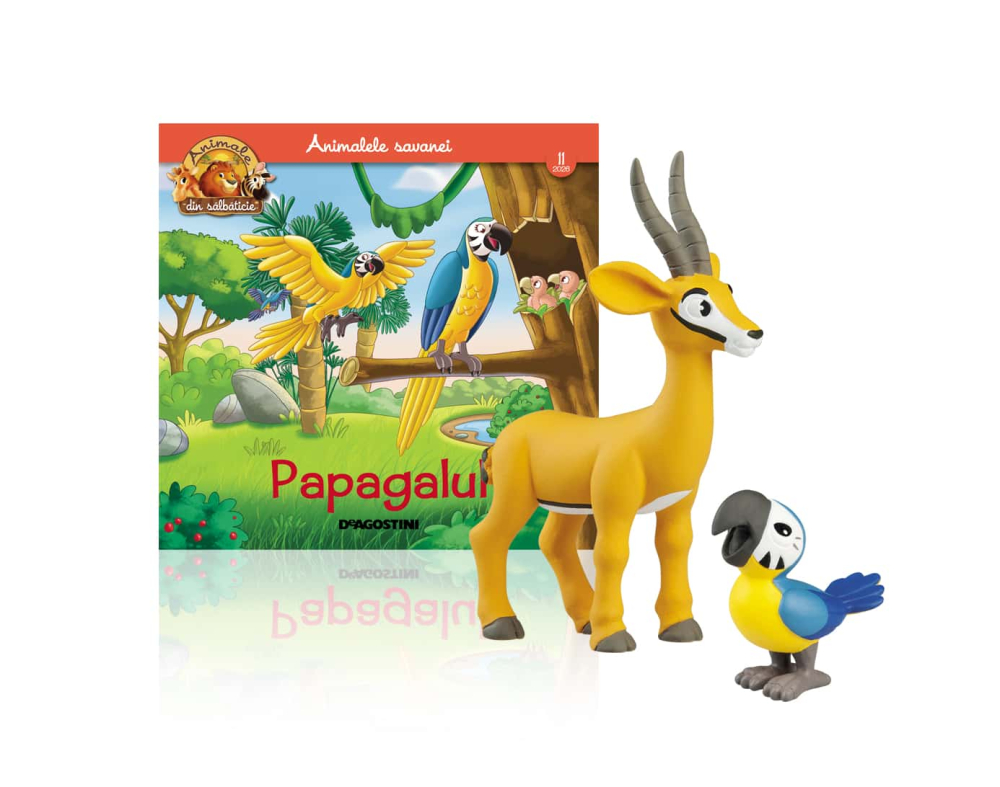 Revista Animale din Salbaticie Nr. 11Papagalul