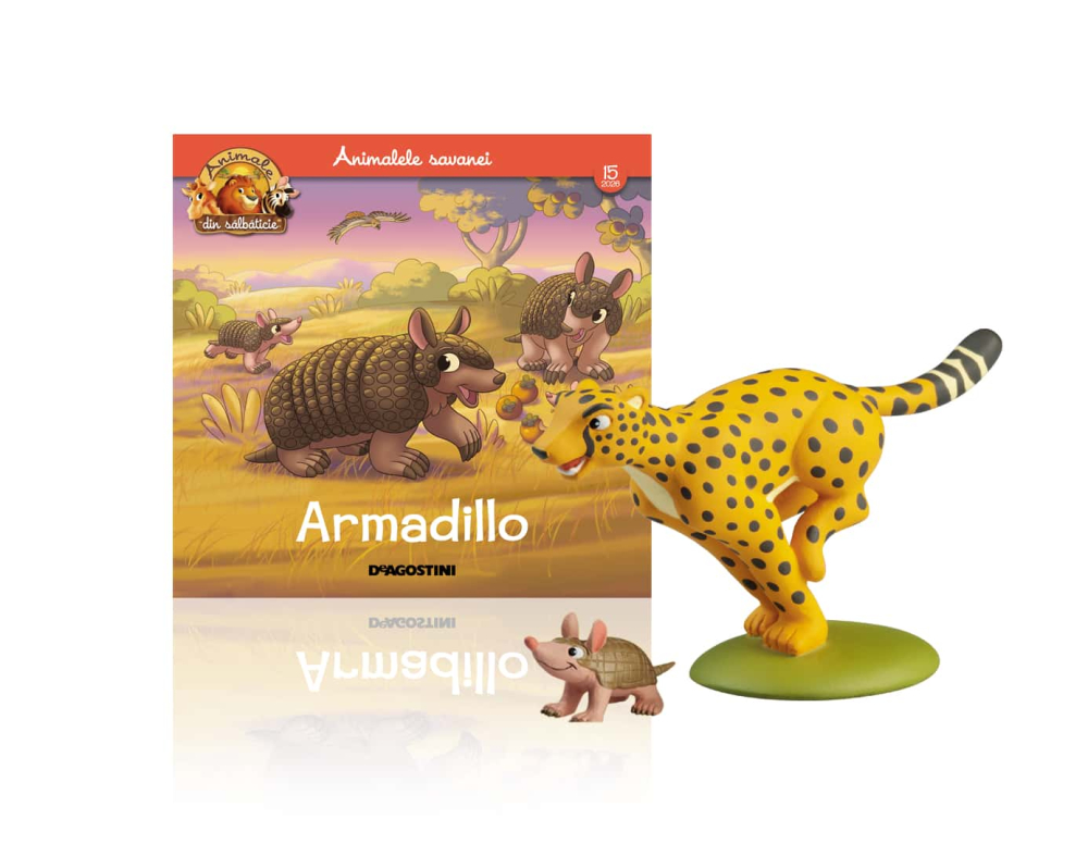 Revista Animale din Salbaticie Nr. 15 Armadillo