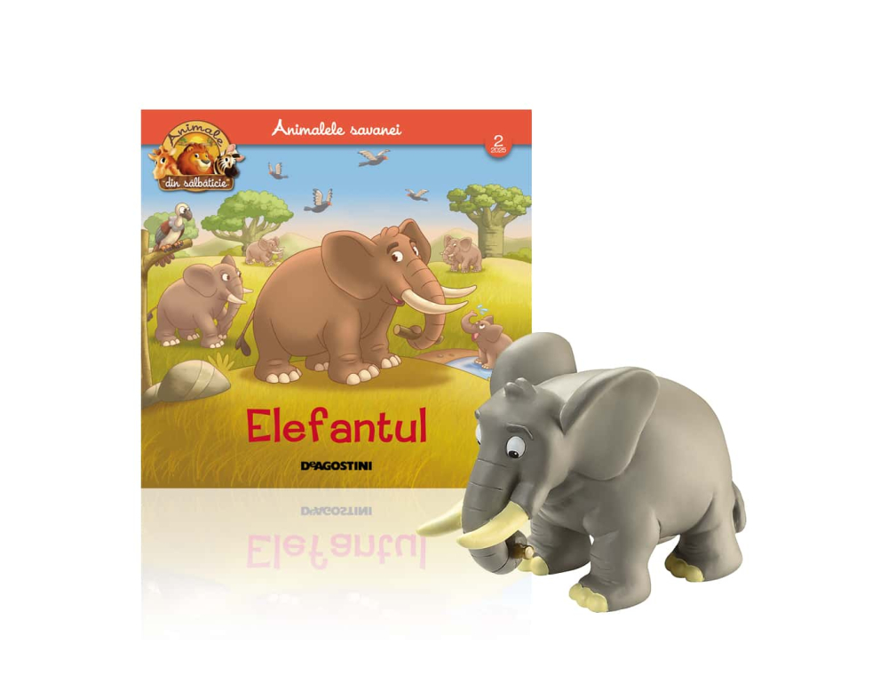 Revista Animale din Salbaticie Nr. 2 Elefantul