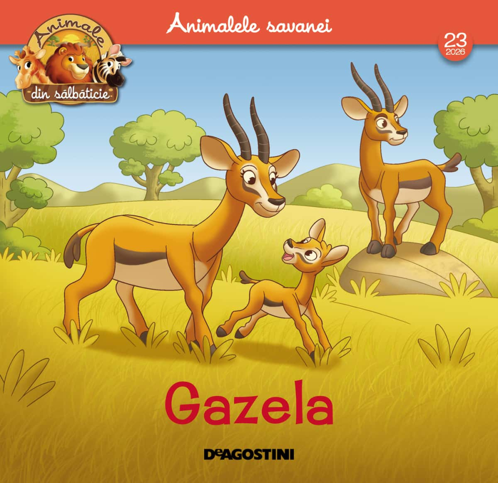 Revista Animale din Salbaticie Nr. 23 Gazela