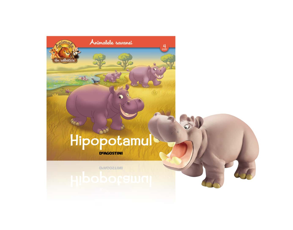 Revista Animale din Salbaticie Nr. 4 Hipopotamul