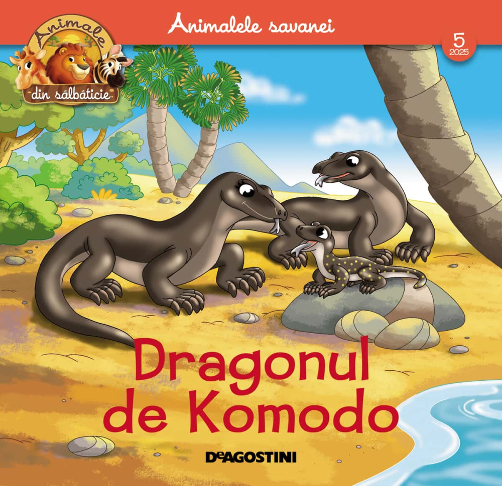 Revista Animale din Salbaticie Nr. 5 Dragonul de Comodo [3]