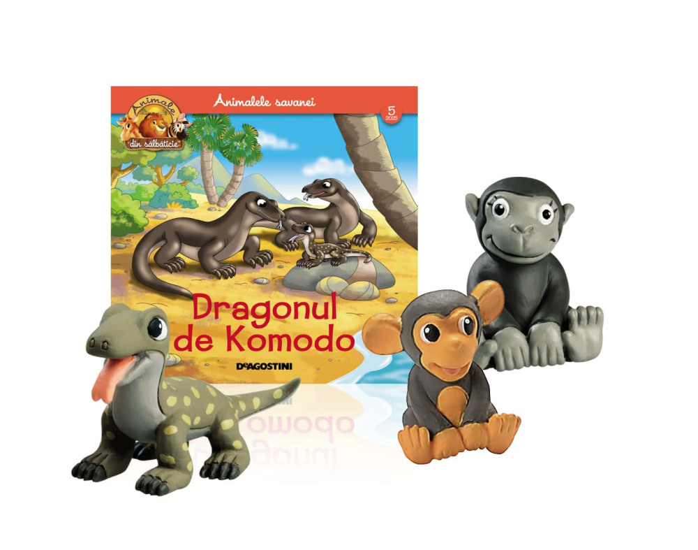 Revista Animale din Salbaticie Nr. 5 Dragonul de Comodo