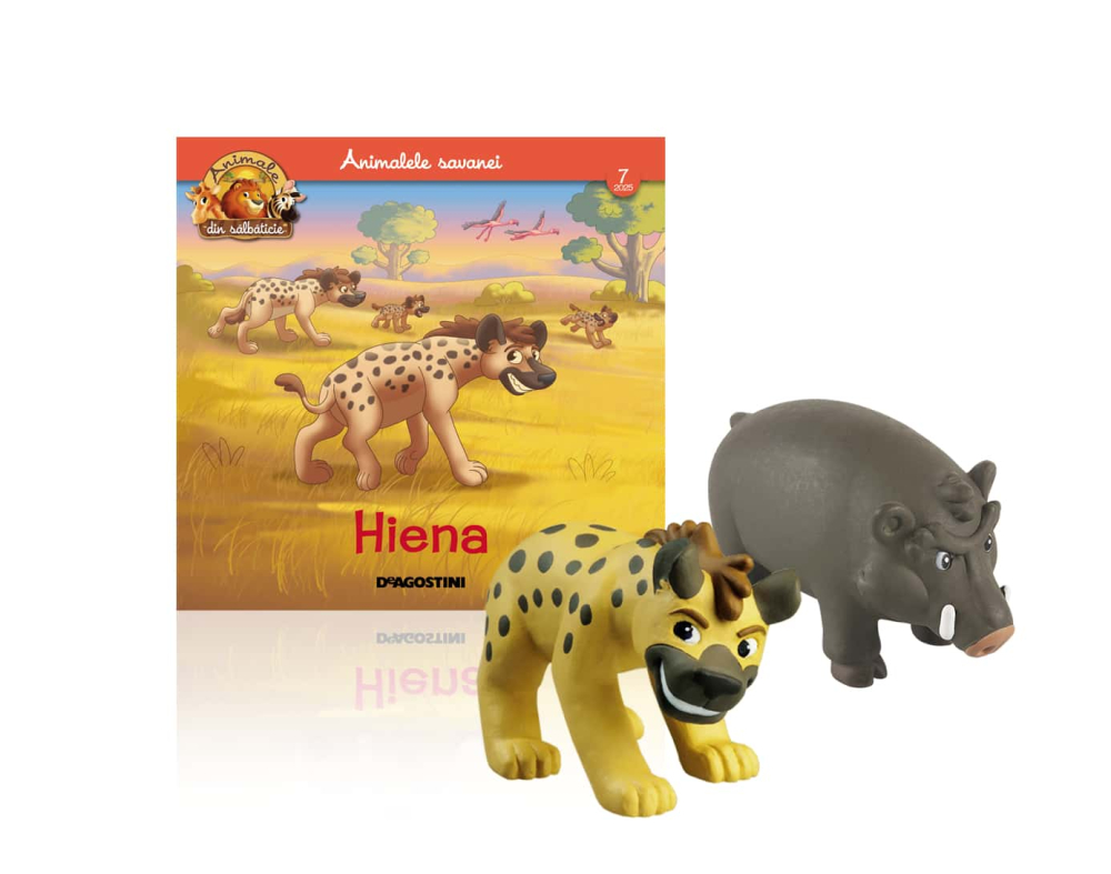 Revista Animale din Salbaticie Nr. 7 Hiena