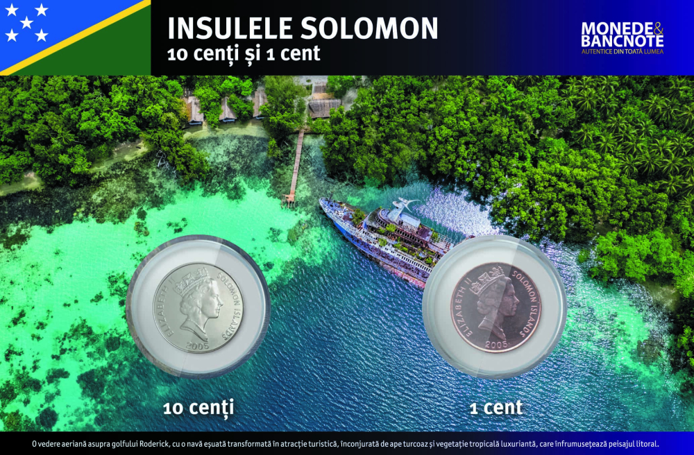Revista Monede si Bancnote Autentice Nr. 7: INSULELE SOLOMON [3]