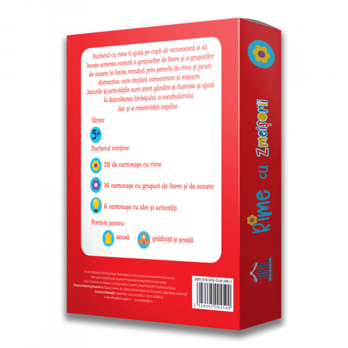 Rime cu zmeisorii: 50 de jetoane, DPH, 4-5 ani + [2]