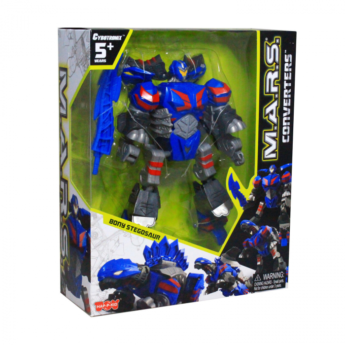 Robot Converters - M.A.R.S (Stegosaurus), Cybotronix, 4-5 ani + [5]