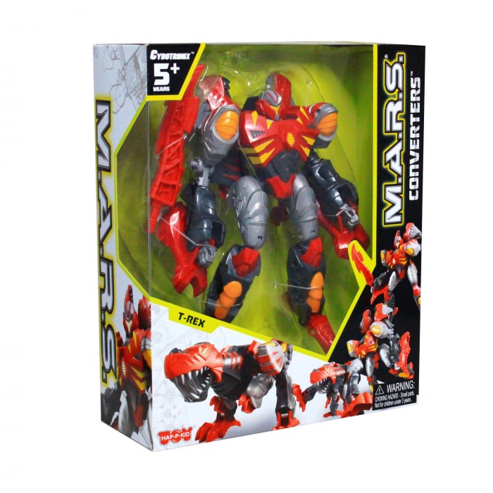 Robot Converters - M.A.R.S (T-Rex), Cybotronix, 4-5 ani + [5]