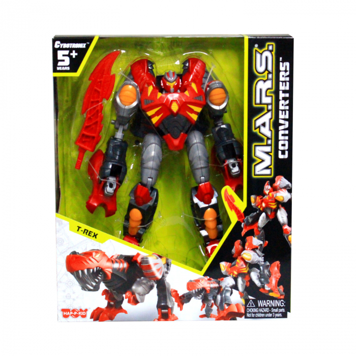 Robot Converters - M.A.R.S (T-Rex), Cybotronix, 4-5 ani + [4]