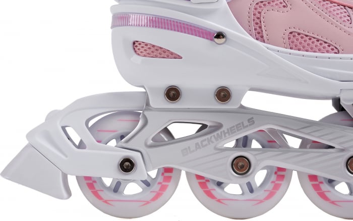 Role copii BlackWheels Flex Pro Roz, reglabil copii marimea 34-37 [6]