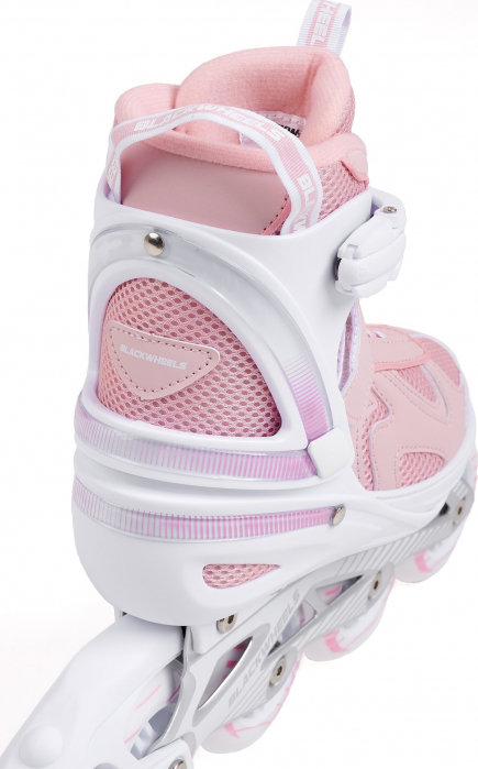 Role copii BlackWheels Flex Pro Roz, reglabil copii marimea 34-37 [8]
