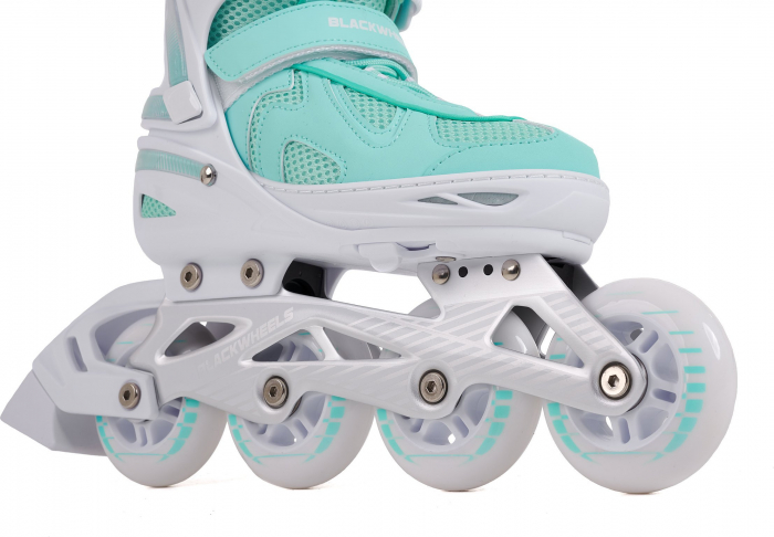 Role copii BlackWheels Flex Pro Vernil, copii, reglabil marimea 34-37 [5]