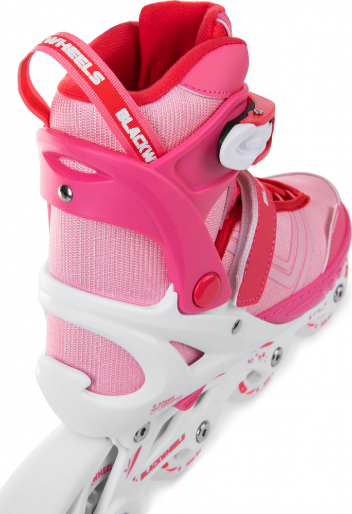 Role copii BlackWheels Playful Roz, reglabile marime 32-35 [9]