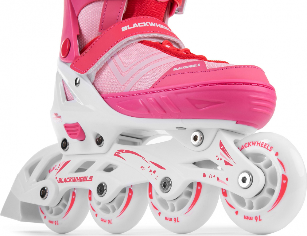 Role copii BlackWheels Playful Roz, reglabile marime 36-39 [6]
