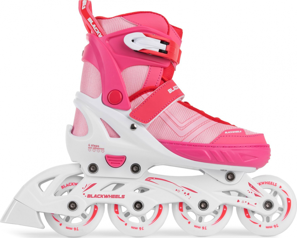 Role copii BlackWheels Playful Roz, reglabile marime 36-39 [2]