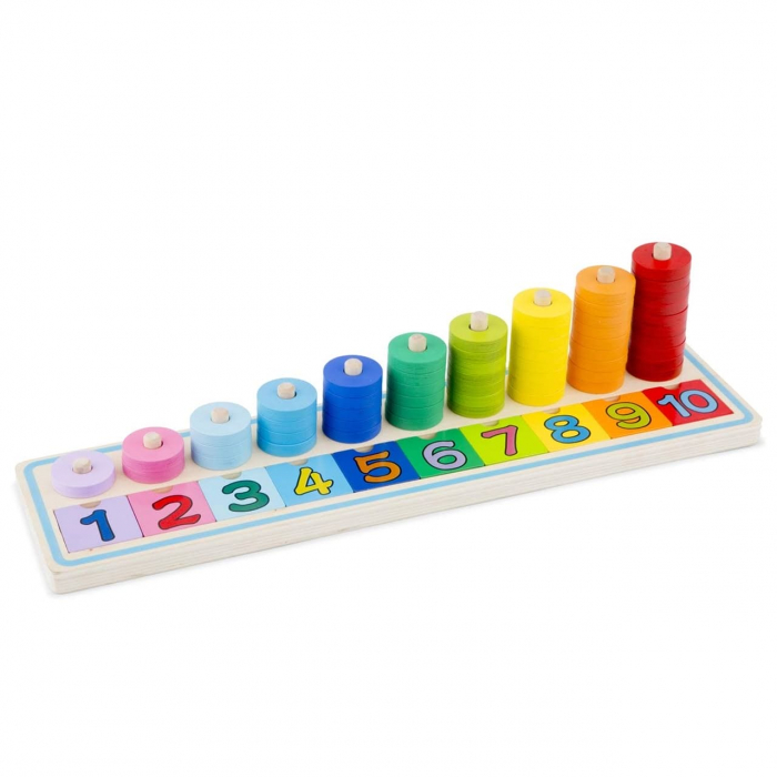 Sa invatam sa numaram, New Classic Toys, 2-3 ani + [2]