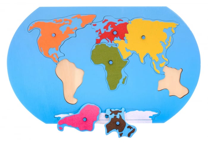 Să ȋnvăţăm continentele,  joc educativ de geografie, +3 ani [2]