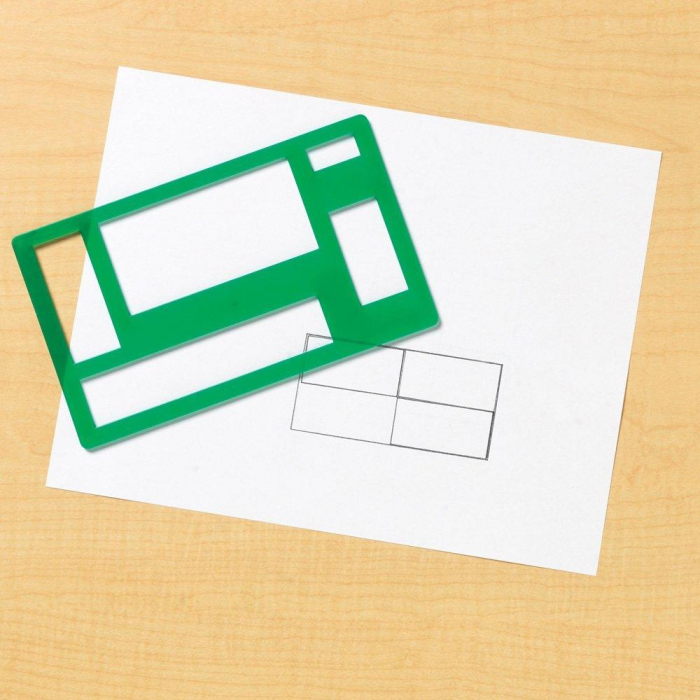 Sabloane de desenat, Learning Resources, 4-5 ani + [4]