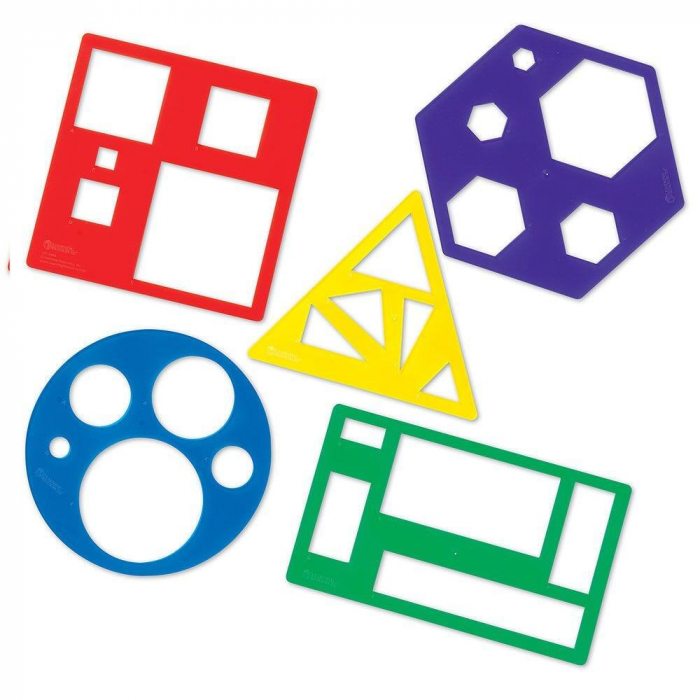 Sabloane de desenat, Learning Resources, 4-5 ani + [2]