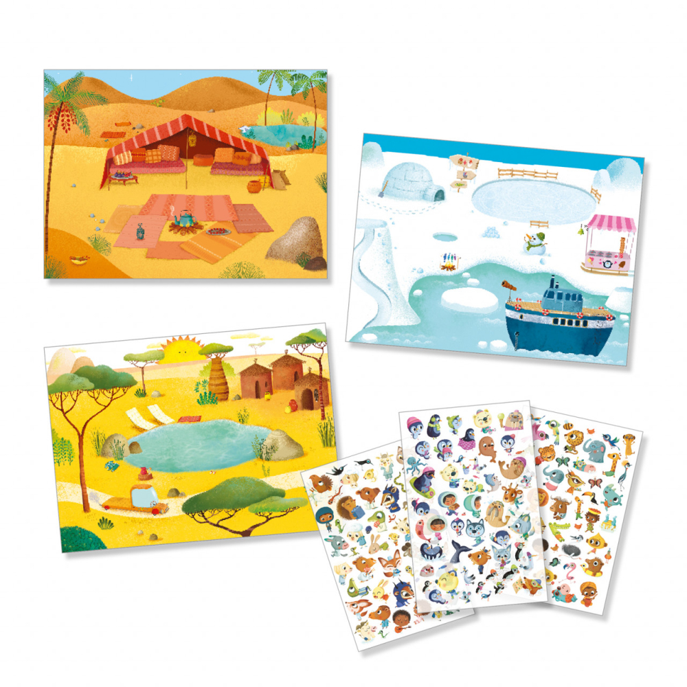 Scene Djeco Savana, 2-3 ani + [3]