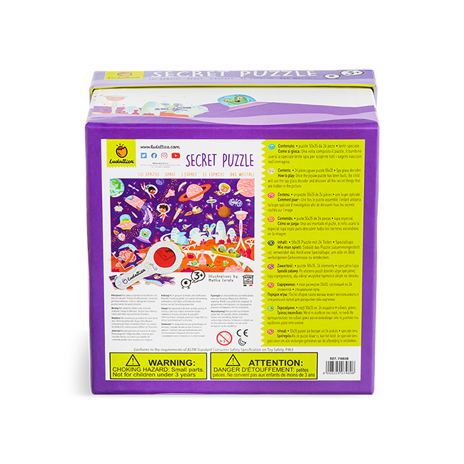 Secret Puzzle - Spațiul +3 Ani, 24 piese [2]