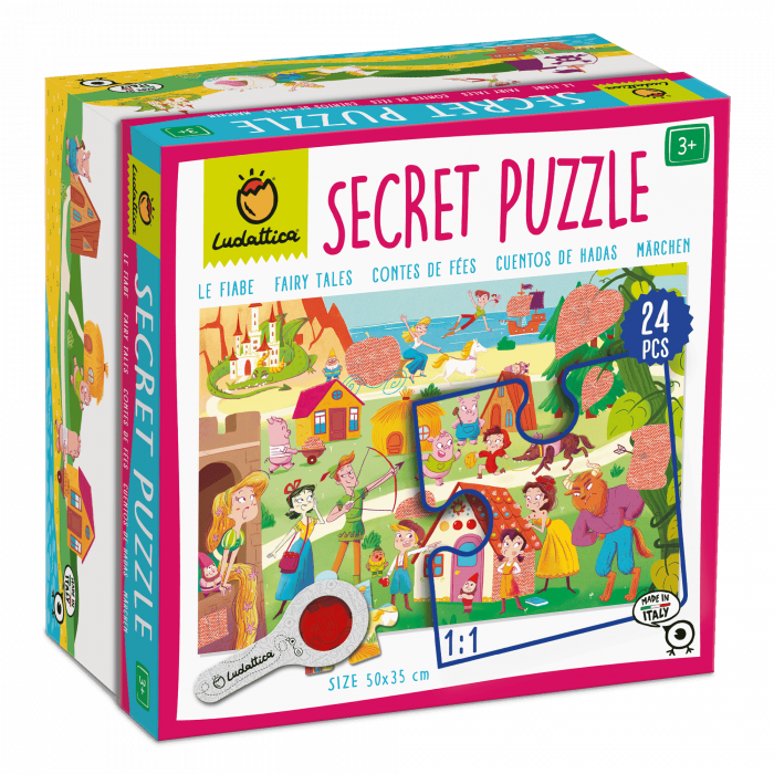 Puzzle tip Detectiv - Secret Puzzle Zane din povesti, +3 ani